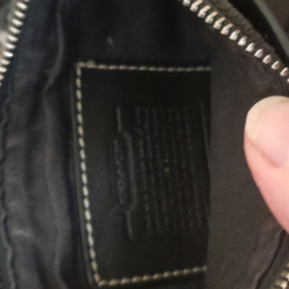 Coach canvas/leather purse - Picture 6 of 8